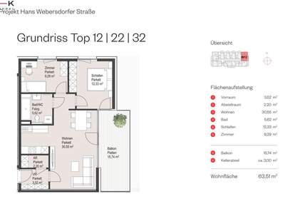 Wohnung mit Balkon kaufen in 5020 Salzburg (Bild 4)
