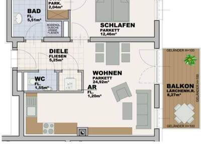 Wohnung provisionsfrei mieten in 2540 Bad Vöslau