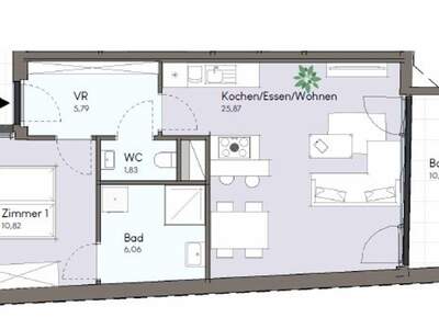 Wohnung mit Balkon kaufen in 2514 Traiskirchen (Bild 4)
