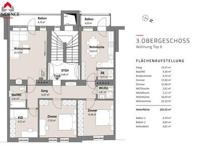 Altbauwohnung mit Balkon kaufen in 5020 Salzburg (Bild 4)
