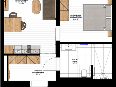 Wohnung mieten in 4101 Feldkirchen