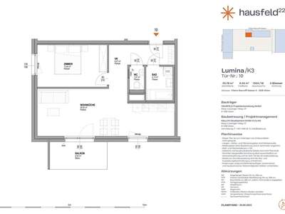 Wohnung mit Balkon mieten in 1220 Wien (Bild 1)