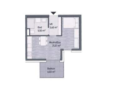 Wohnung mit Balkon kaufen in 8010 Graz Jakomini