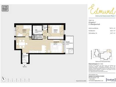 Terrassenwohnung kaufen in 1210 Wien (Bild 3)