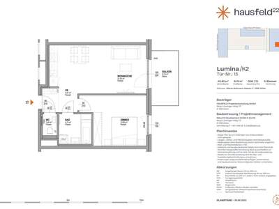Apartment provisionsfrei mieten in 1220 Wien
