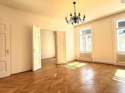 Altbauwohnung mit Balkon mieten in 1040 Wien