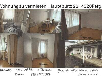 Wohnung provisionsfrei mieten in 4320 Perg