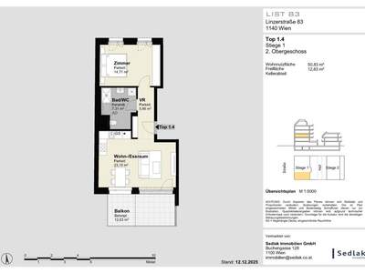Terrassenwohnung kaufen in 1140 Wien (Bild 3)