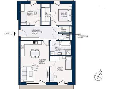 Mietwohnung in 8020 Graz
