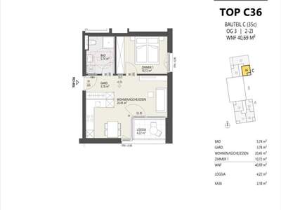 Wohnung mit Balkon kaufen in 6020 Innsbruck (Bild 5)