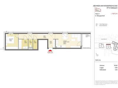 Wohnung mit Balkon mieten in 4713 Gallspach (Bild 5)