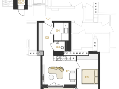 Wohnung mieten in 1020 Wien (Bild 1)