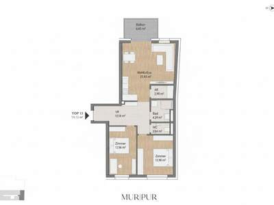 Wohnung mit Balkon kaufen in 8020 Graz (Bild 3)