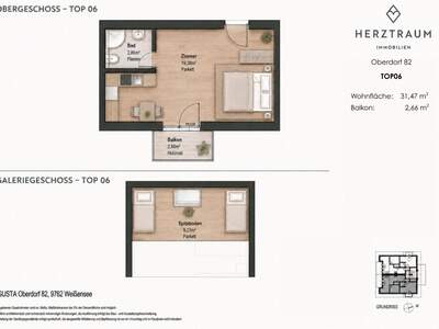 Wohnung mit Balkon kaufen in 9762 Weißensee (Bild 5)