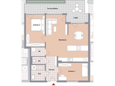 Wohnung mit Balkon kaufen in 8055 Graz (Bild 4)
