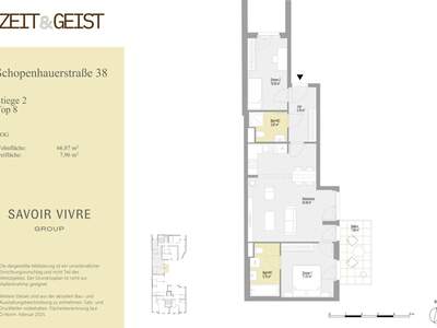 Wohnung mit Balkon mieten in 1180 Wien (Bild 5)