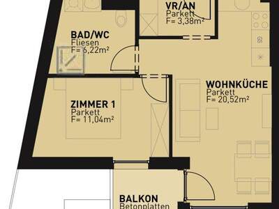 Terrassenwohnung kaufen in 1210 Wien (Bild 1)