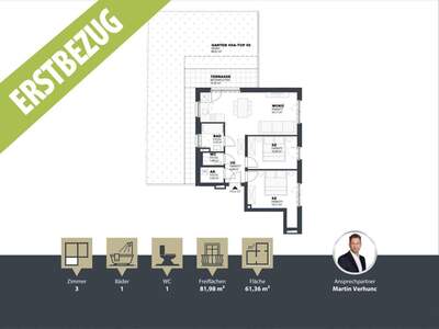 Wohnung mieten in 1220 Wien