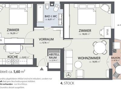 Wohnung mit Balkon kaufen in 1190 Wien (Bild 3)