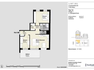 Terrassenwohnung kaufen in 1140 Wien (Bild 5)