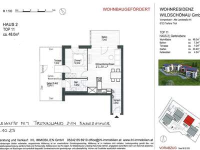 Wohnung mit Balkon kaufen in 6311 Oberau (Bild 5)