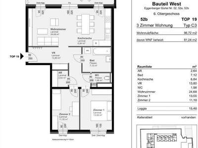 Wohnung mieten in 8020 Graz