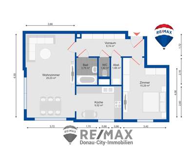 Wohnung mieten in 1100 Wien (Bild 1)