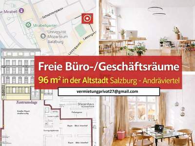 Gewerbeobjekt provisionsfrei mieten in 5020 Salzburg