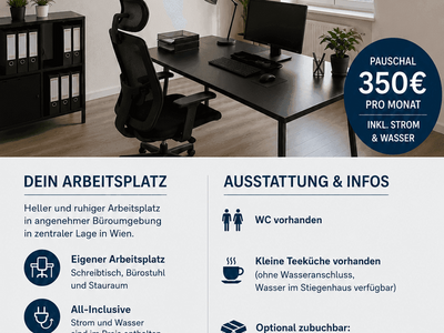 Gewerbeobjekt provisionsfrei mieten in 1080 Wien