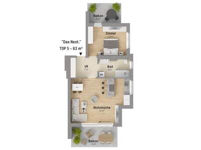 Eigentumswohnung in 1220 Wien