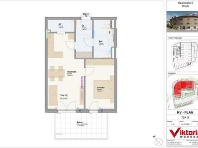Wohnung mit Balkon kaufen in 5071 Wals (Bild 2)