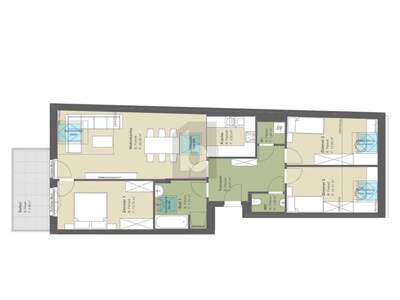 Wohnung mit Balkon mieten in 3400 Kritzendorf (Bild 2)