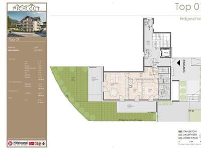 Terrassenwohnung kaufen in 5671 Bruck