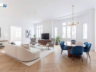 Altbauwohnung mit Balkon mieten in 1080 Wien (Bild 2)
