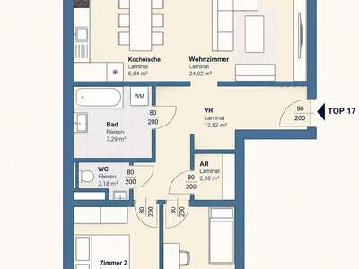 Apartment provisionsfrei mieten in 8020 Steiermark