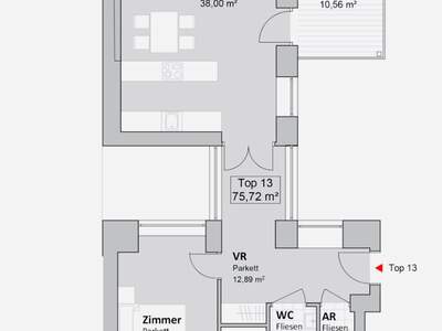 Wohnung mit Balkon mieten in 1060 Wien (Bild 2)