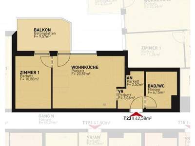 Terrassenwohnung kaufen in 1210 Wien (Bild 1)
