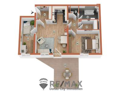 Terrassenwohnung kaufen in 2002 Großmugl (Bild 1)