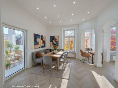 Altbauwohnung mit Balkon mieten in 8042 Graz (Bild 2)
