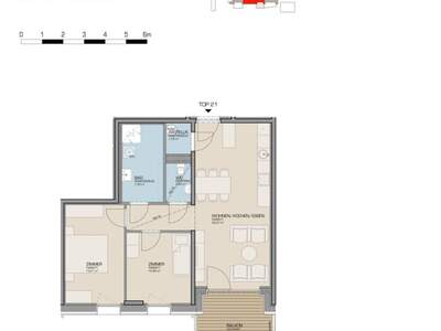 Wohnung mit Balkon kaufen in 6574 Pettneu (Bild 2)