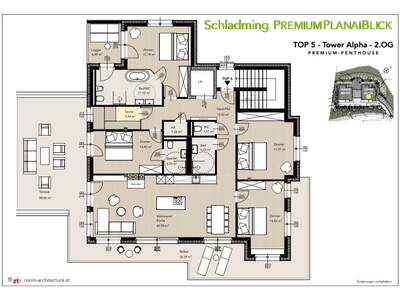 Terrassenwohnung kaufen in 8970 Schladming (Bild 5)