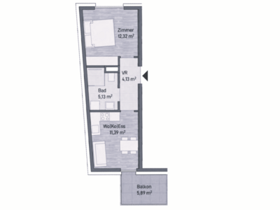 Terrassenwohnung kaufen in 8010 Graz Jakomini