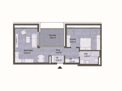 Terrassenwohnung kaufen in 8020 Graz Gries