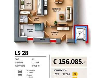 Wohnung kaufen in 5280 Braunau (Bild 3)