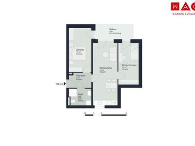 Dachgeschosswohnung mieten in 8055 Graz