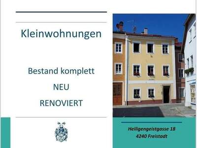 Mietwohnung provisionsfrei in 4240 Freistadt
