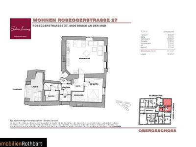 Altbauwohnung mieten in 8600 Bruck an der Mur (Bild 3)