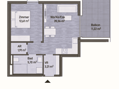 Terrassenwohnung kaufen in 8020 Graz Gries