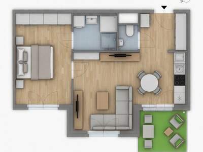 Wohnung mit Balkon mieten in 1200 neben dem Freie Mitte (Bild 1)