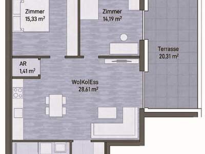 Wohnung kaufen in 8020 Graz Gries